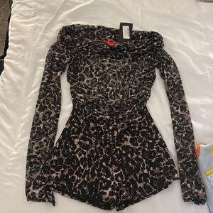 Cheetah mini bodysuit